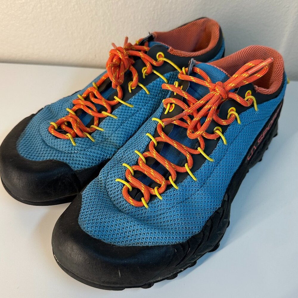 La Sportiva Blue and Orange Athletic Shoes